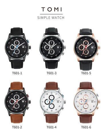 Tomi Chronographe - Élégance Précision Pouvoir - maison.mootech